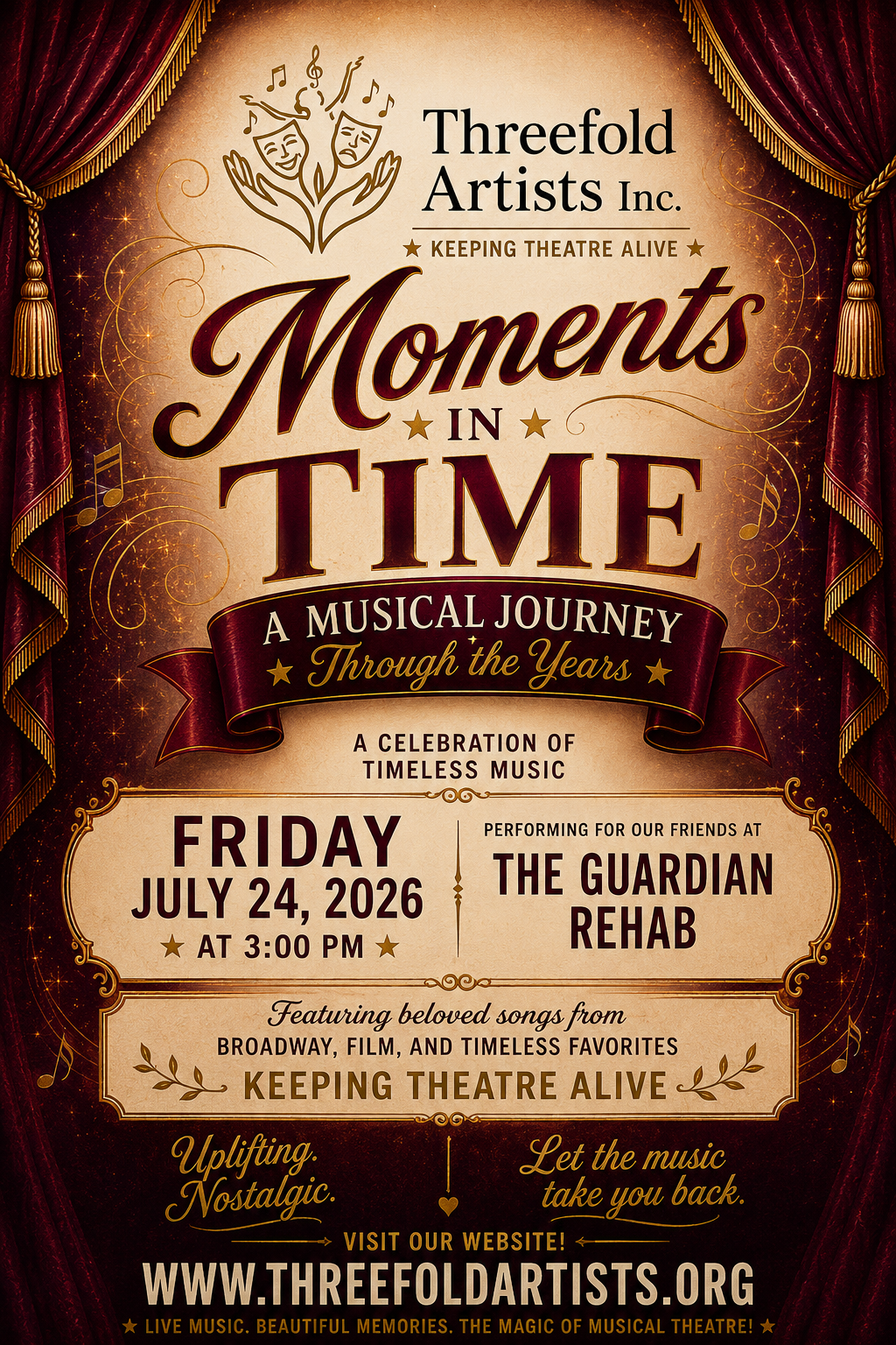 Moments in Time: A Musical Journey Through the Years